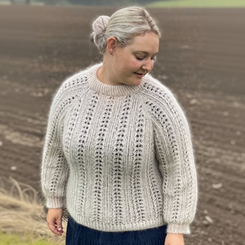 Vildsweater STRIKRIK - Garnkit (uden opskrift)