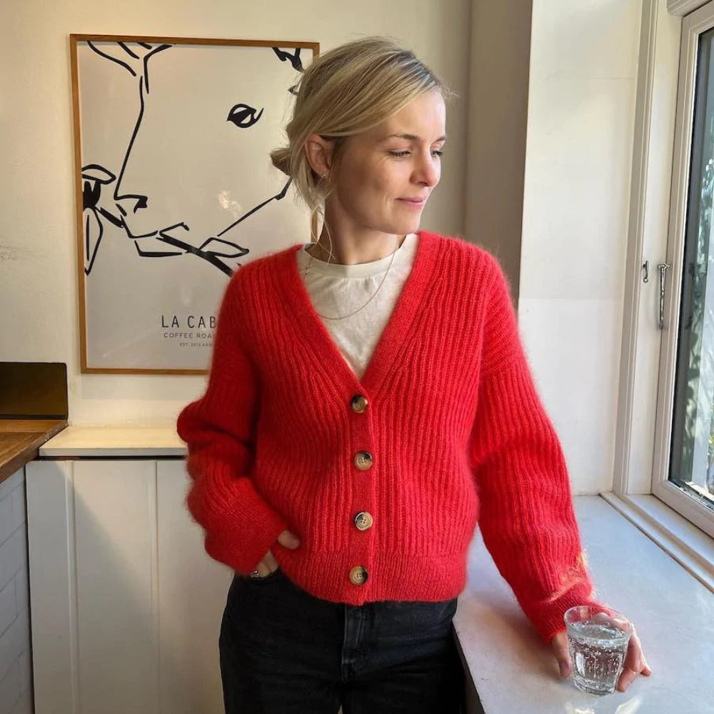 Agnete Cardigan PetiteKnit - Strikkekit