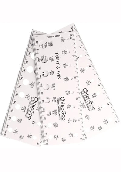 ChiaoGoo - Pindemåler og lineal ⎟13 cm