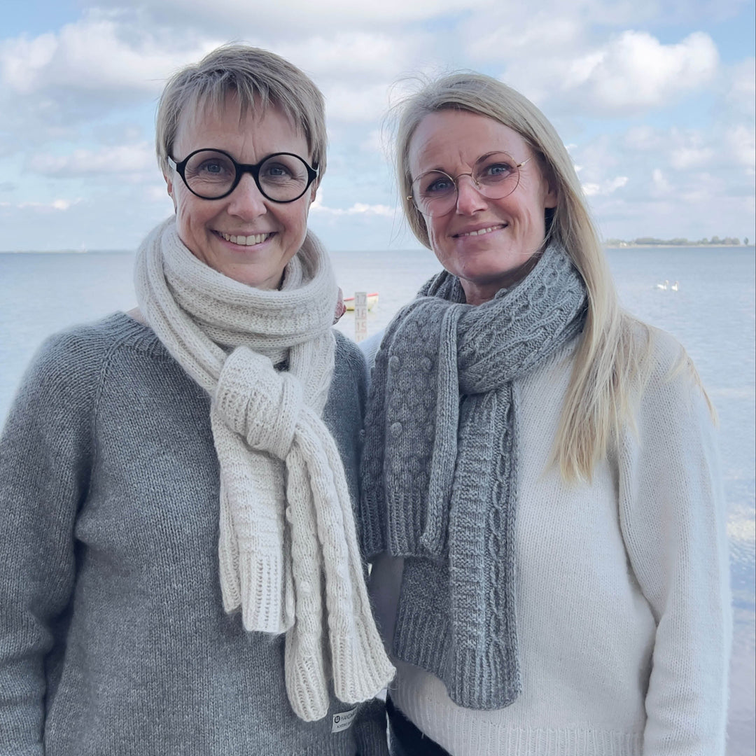 LUNA scarf strikkekit - Cashmere edition