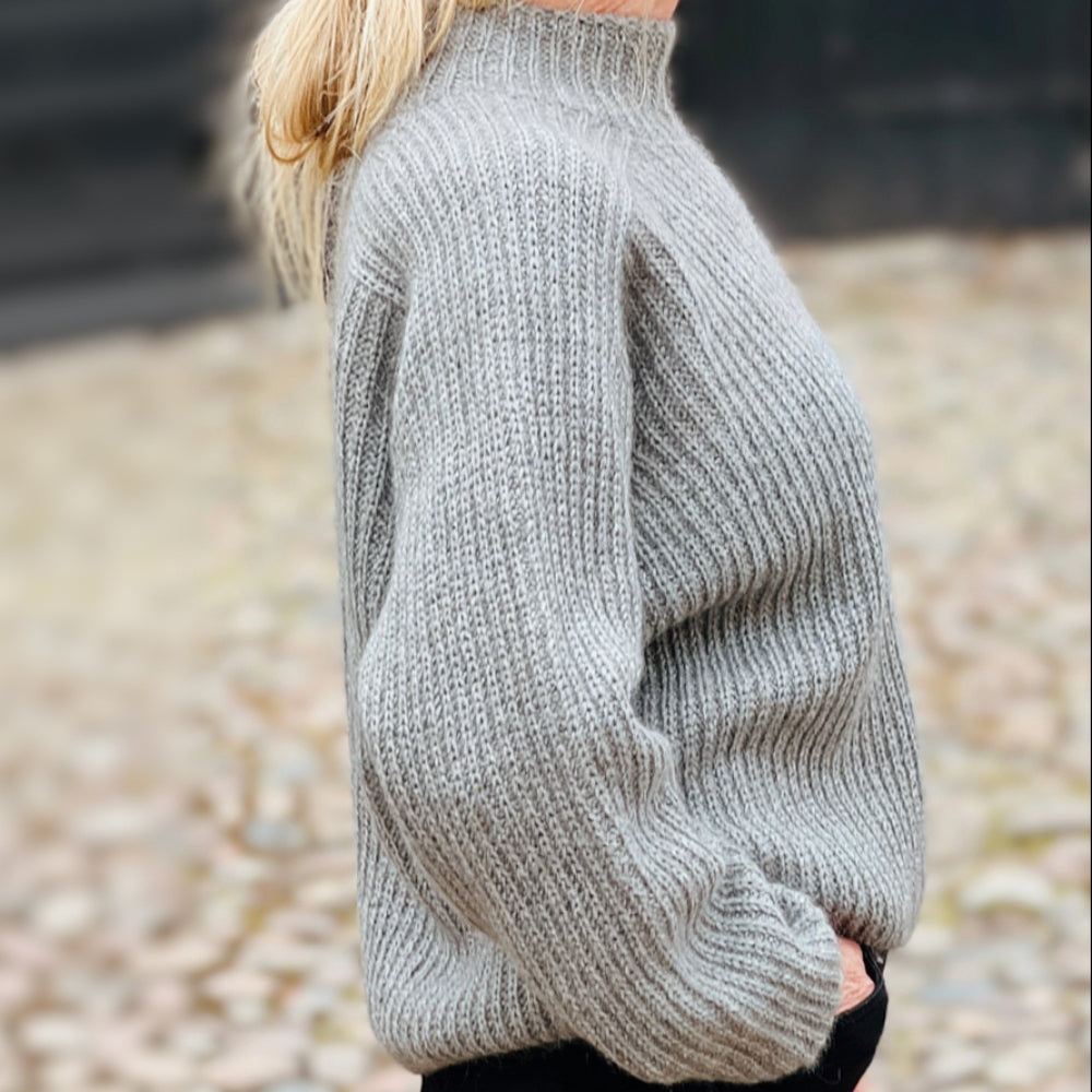 Aviaya Sweater Strikkekit - Knitting for Olive