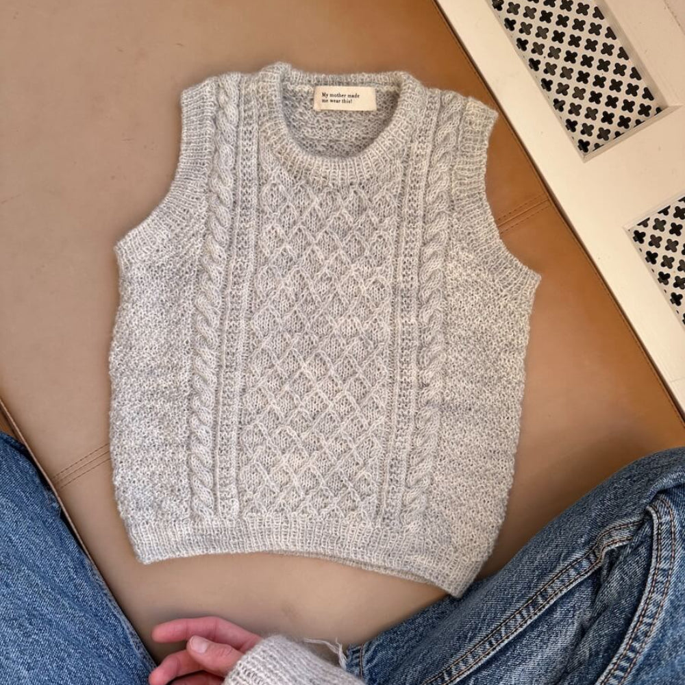 Moby Slipover Mini PetiteKnit - Strikkekit Nobilis