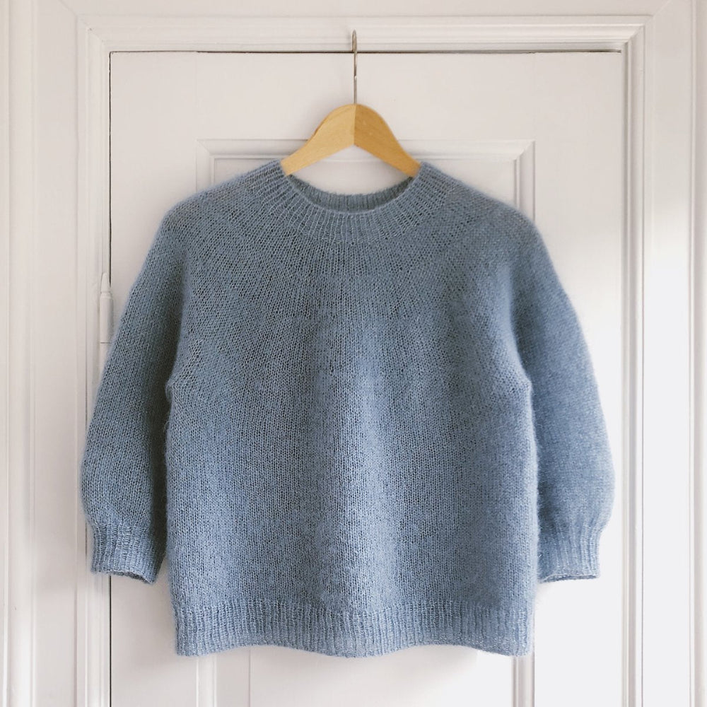 Novice Sweater - Mohair Edition PetiteKnit - Strikkekit MohairSilke