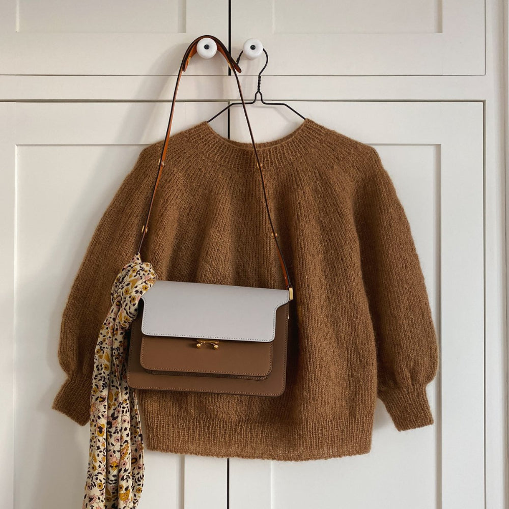 Novice Sweater - Mohair Edition PetiteKnit - Strikkekit MohairSilke