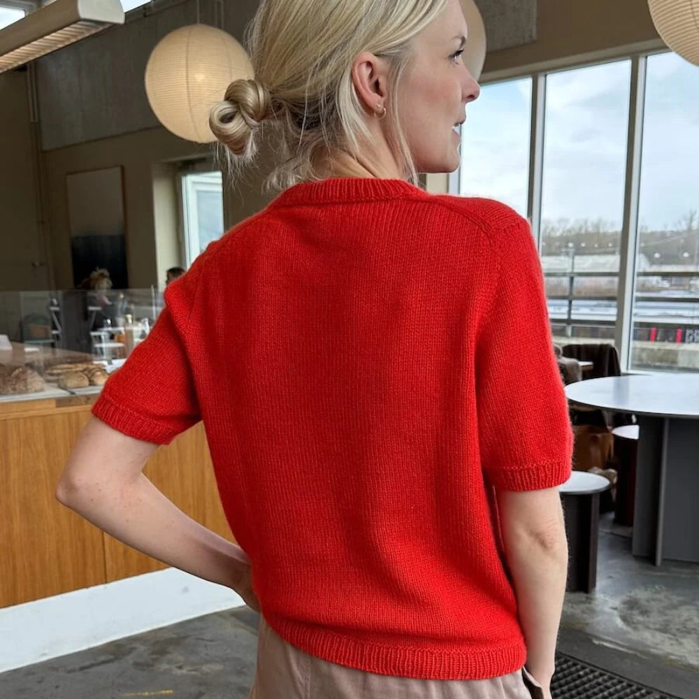 Poppy Tee PetiteKnit - Strikkekit mohair